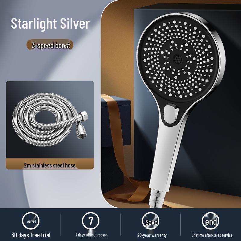High-Pressure Large Panel Shower Head Set for Powerful Water Flow