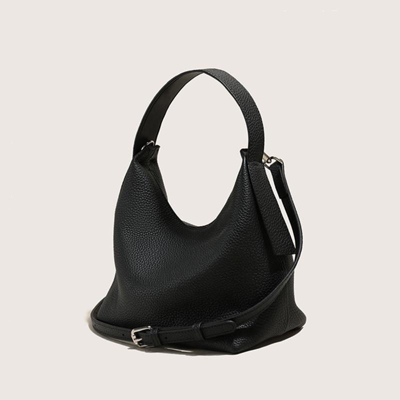 Genuine Leather Small Shoulder Crossbody Bags For Women  Trend Designer Tote Purses Hobo Ladies Handbags