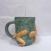 Resin Drinking Cup Large Capacity Pirate Tankard Beer Mug Beverage Drinkware with Handle Collectible Accessories