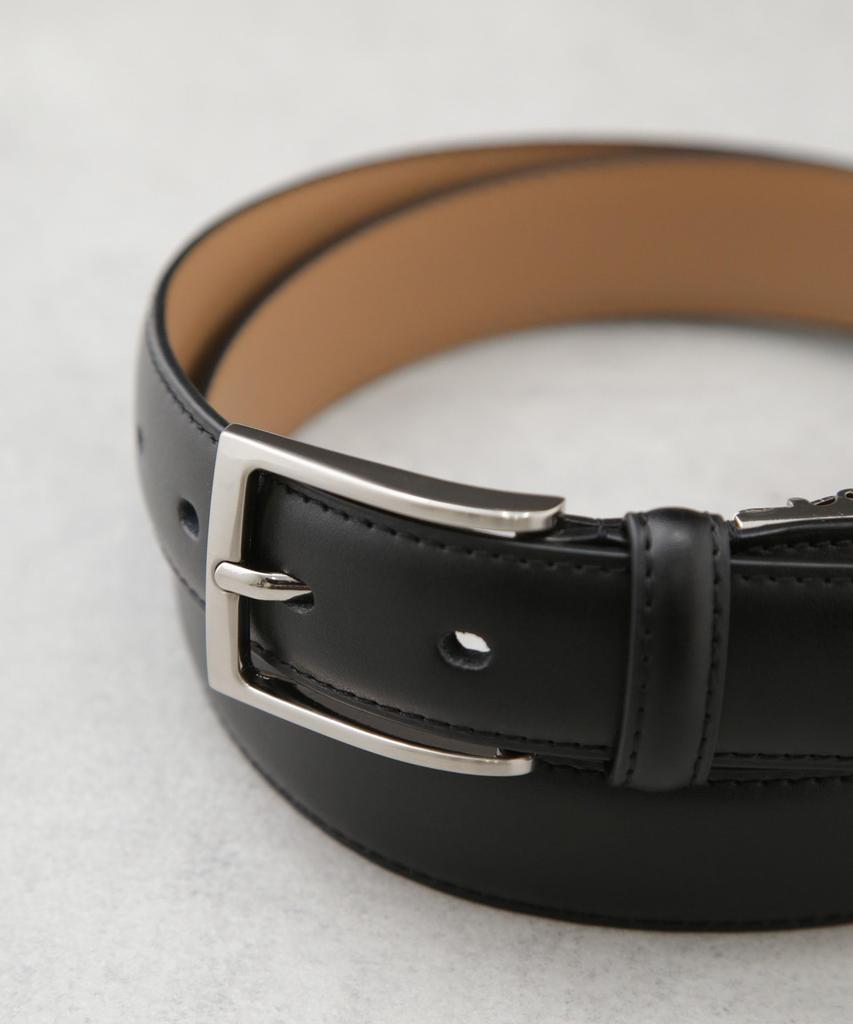[Nano Universe] Split Leather Belt 1 Men's F Black 672-6150203