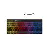 104 Keys Gaming Keyboard Wired Keyboard With RGB LED Back Light Middle Size Keyboard for PC Gamer