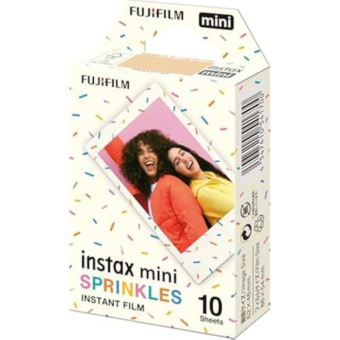 Film instantané - INSTAX - Mini - Pack de 10 Photos - Bord décoratif Sprinkles - ISO 800