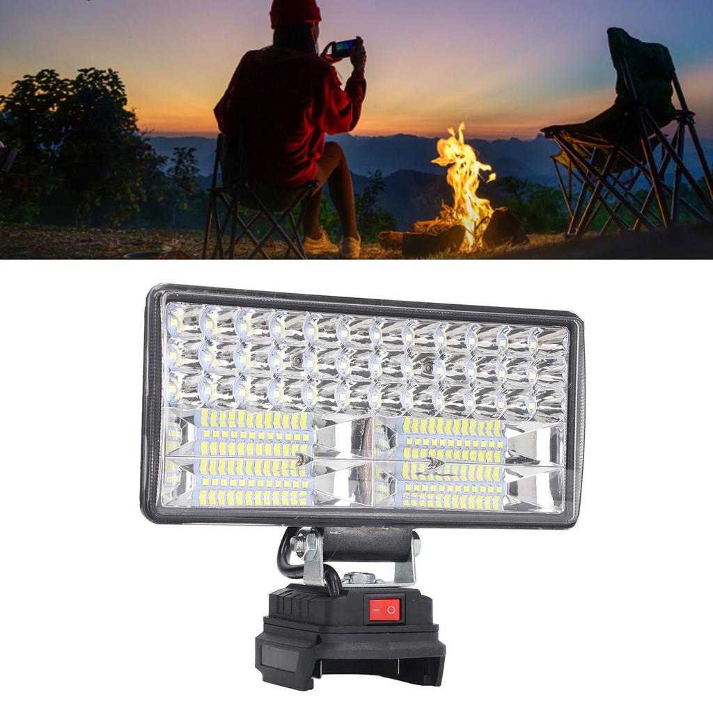 LED Work Light Cordless 6000lm High Brightness Waterproof Lamp for BL1430 BL1440 BL1450