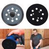 125mm Brusný talíř 8-děrový Podložka brusného disku Suchý zip Brusné podložky pro elektrickou orbitální brusku Lešticí bruska Příslušenství