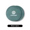 2pcs Car Suede Coaster Water Cup Holder Drink Pad Auto Interior Accessories For Volkswagen VW Jetta Golf Beetle CC EOS GTI zr4