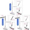 Plastic Floor Cleaning Brush With Soft Head And Replacement Option For Household Use