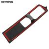 Head Light Lamp Switch Control Button Cover Trim For Hyundai Santa Fe 2024 2025 Carbon Fiber Interior Accessories Car Styling