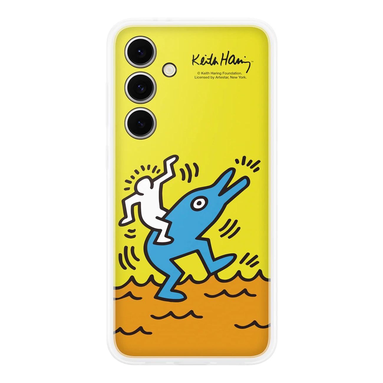 Étui Samsung Ef-Ms721Cyegww S24 Fes721 Jaune/Yellow Flipsuit Case