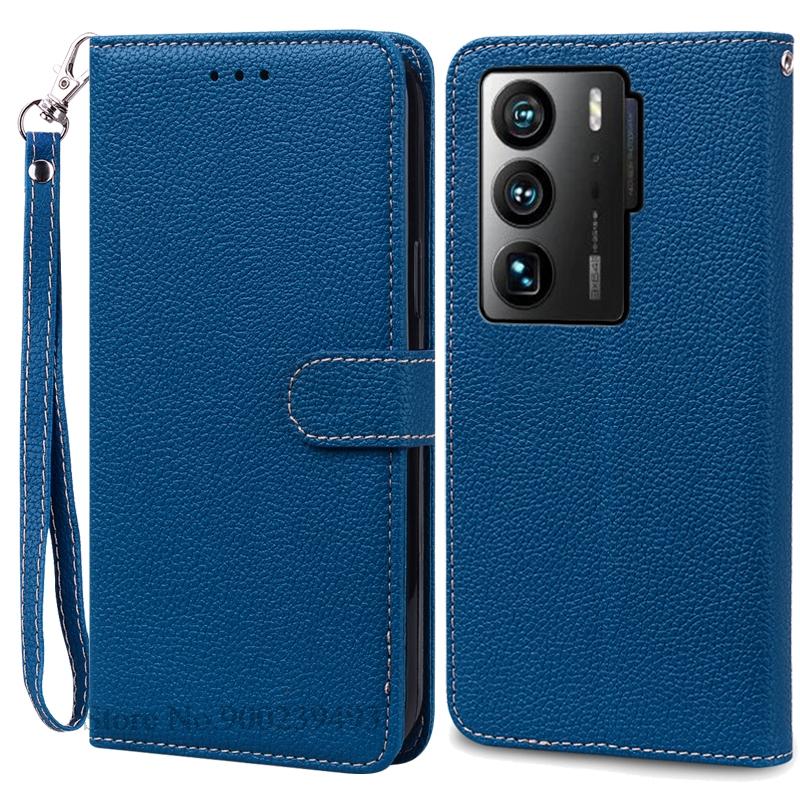 For ZTE Axon 40 Ultra Case Wallet Flip Leather Case For ZTE Axon 40 Ultra Case Silicone Book Cover Coque Fundas