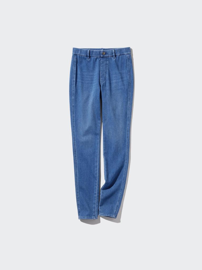Uniqlo Japan Ultra Stretch Denim Leggings Pants  Long Length 