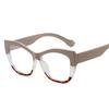 Fashion Trendy Glasses Frames Cat Eye Shape Anti Blue Light Female Eyeglasses  Men's Glasses Frame