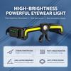 Rechargeable Work Lamp TYPE-C Headlight Glasses Light New Head Lamp  Auto Maintenance
