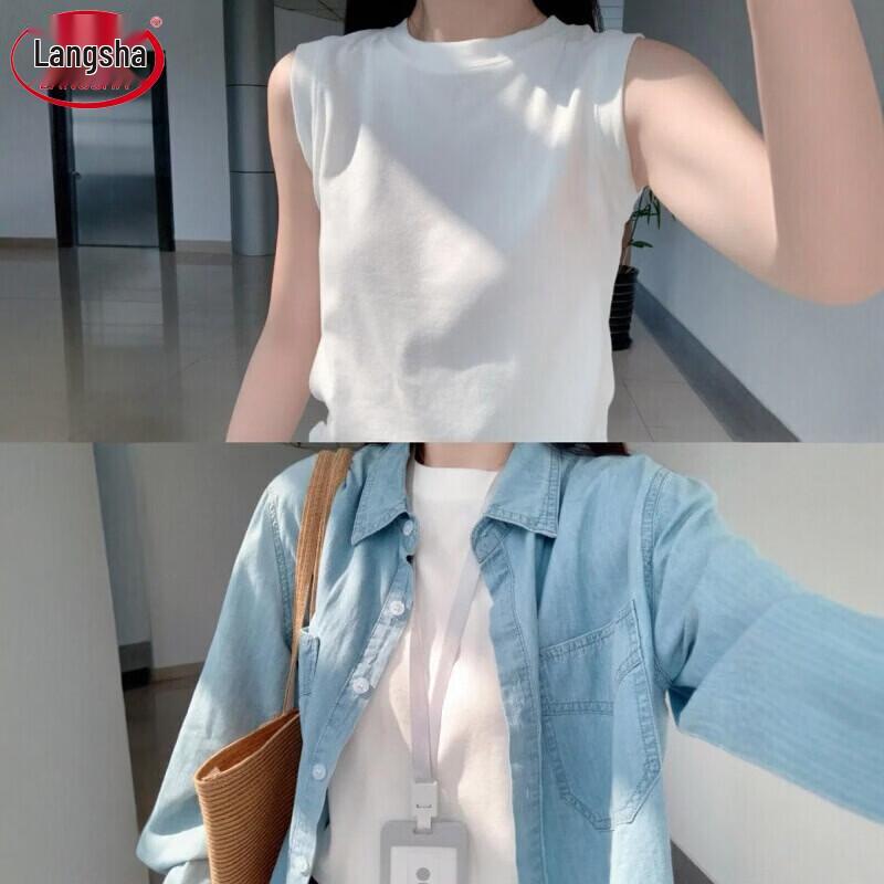 Lonsa Women s Basic Sleeveless Camisole Vest M