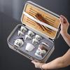 Portable Ceramic Landscape Travel Tea Set Gift Set