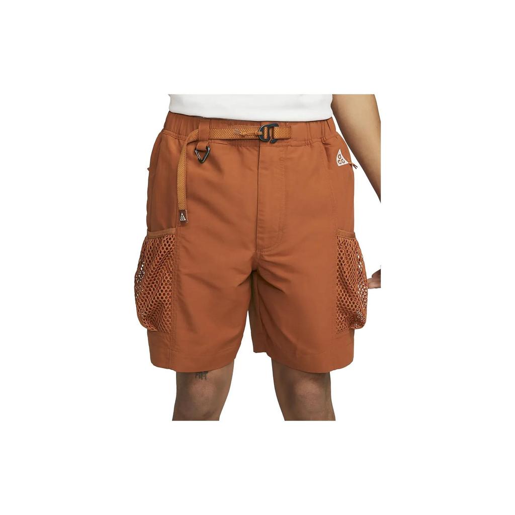Nike ACG Pocket Spliced Sports Casual Loose Breathable Shorts Men Bottoms Orange DV9406-246