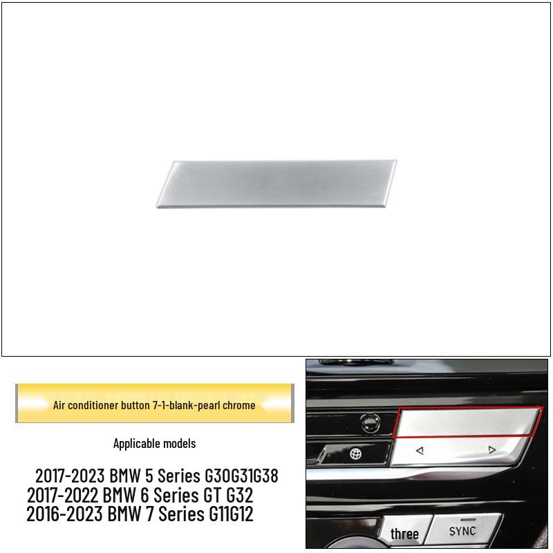 BMW 5 & 7 Series G30/G12 Air Conditioning & Fan Speed Adjustment Buttons for Center Console