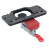 Hinge Drilling Jig Hole  Aluminum Alloy 35mm Concealed Door Hinge Jig for Door and Cabinet Inst