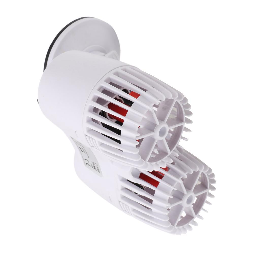 Akvarium Bølgepumpe 360 Graders Rotasjon Akvarium Kraftpumpe for Ferskvann Saltvann