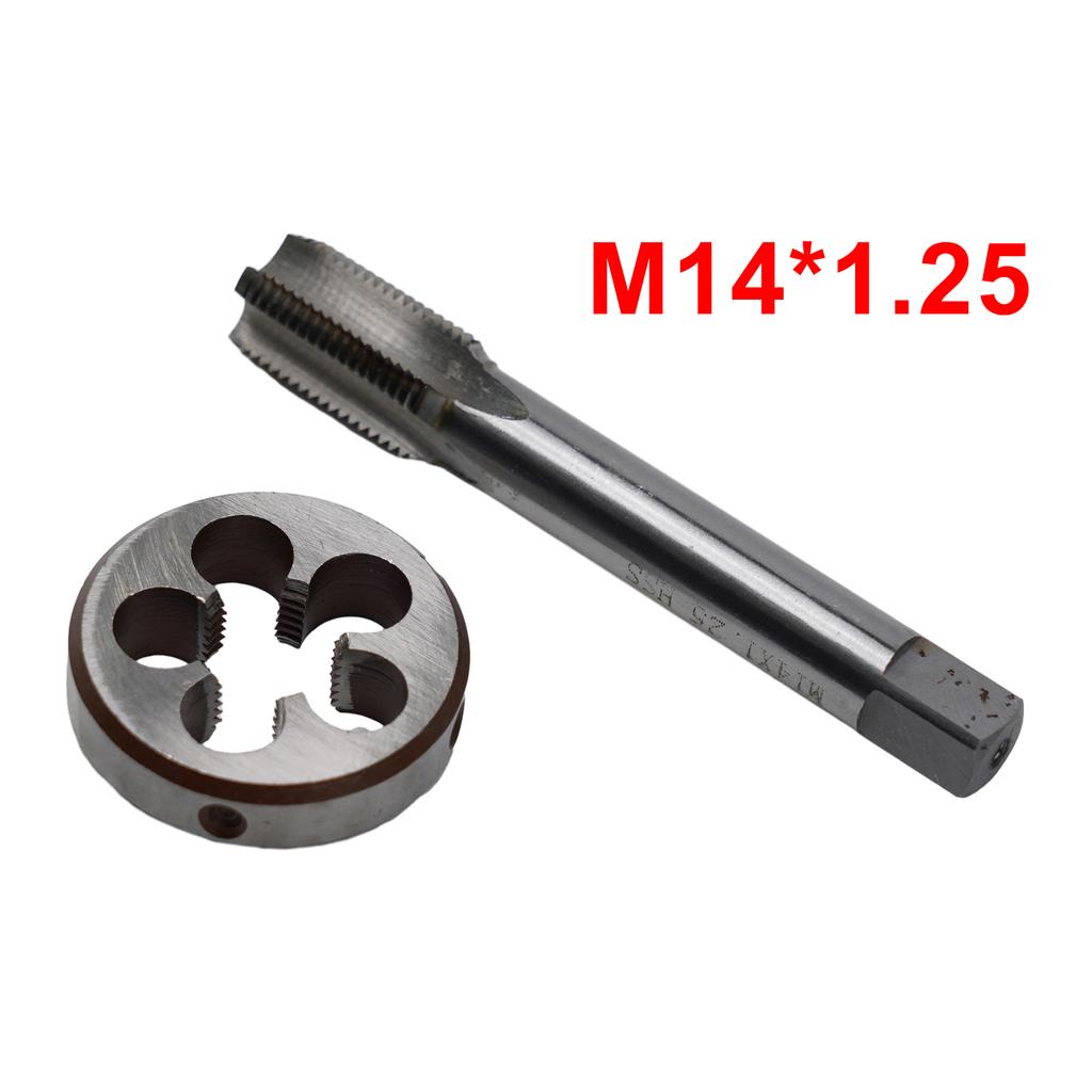 Tools Hand Tap Round Die Tap Metal Replacement Parts 1 Set Accessories Die Fine Thread Left Hand Tap Exquisite