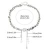 Vintage Love Heart Corss Tassel Pendant Choker Necklace For Women Creative Clavicle Chain Wed Bridal Neck Jewelry Gift