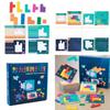Wooden Childrens Brain Teaser Puzzle Toy For Parent Child Interaction And Cognitive Development