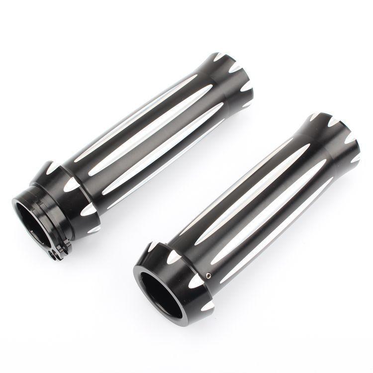 High Quality Hand Grips For Harley Xl883 Xl1200 X48 72 Fat Bob Cnc Custom Accessories