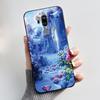 Cute Case For LG G7 thinQ Capa Coque Printing Shell Protective Cover For LG G7thinQ Fundas Soft Silicone Cartoon Black Casing