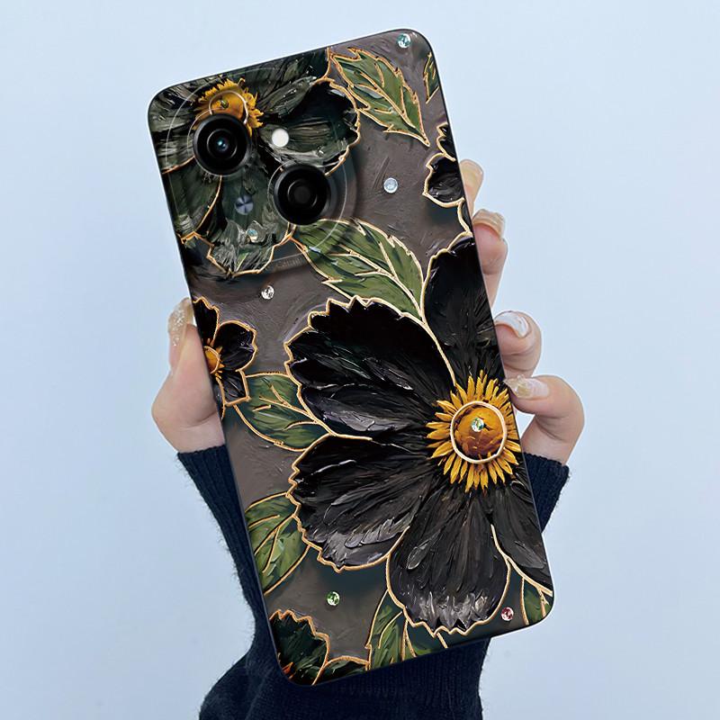 For Tecno Spark Go 1 s 1s 2025 Go1s Go2025 Pop 9 4G Phone Case Sweet Girls Cute Cats Soft Silicone Shockproof Back Cover Fundas