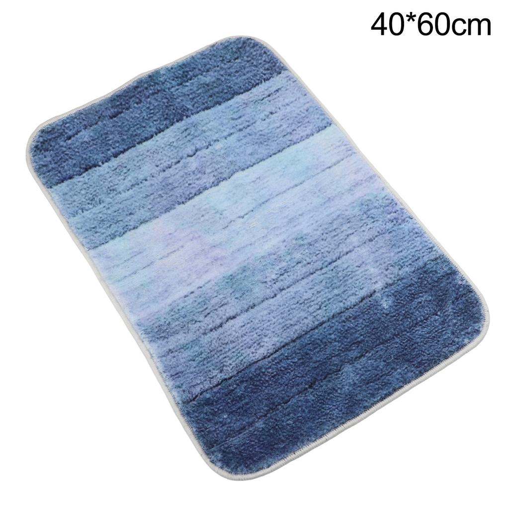För Badrum Snabbtorkande Matta Färgövergång Badrumsmatta Badrumsinredning 30*20*2CM Badrumsmatta För Områden Med Hög Trafik Halkfri Badrumsmatta