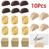 Natural Pine Wood Table Number Stands Multi-Shapes Table Name Holder Wooden Card Holder  Office Tag