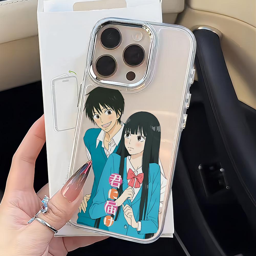 

Чехол для телефона Kimi ni Todoke Для iPhone 17 16e 16 15 14 13 12 11 mini Pro Max X XR XSMAX 8 7 Air Plus Прозрачный Мягкий Чехол iPhone 11 Pro