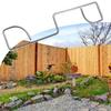 Fence Tensioner 25PC Fence Post Fasteners Stainless Steel Garden Post Tensioning Clamps for Agricultural Farm Highway Sport Lawn