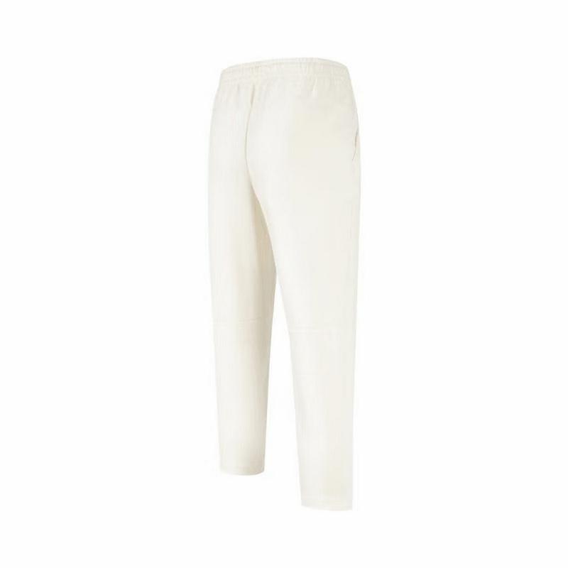Nike Comfortable Lace-Up Mid-Rise Breathable Knitted Sports Pants Men bottoms Off-White FZ5851-110