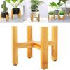 New Chinese Style Solid Wood Indoor Flower Stand for Home and Balcony