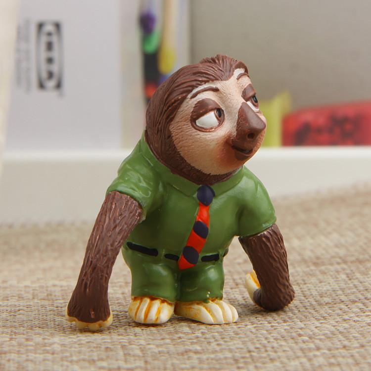 Cute Cartoon Raymond Pers Sloth Mini Model Ornament For Landscape Doll Decor