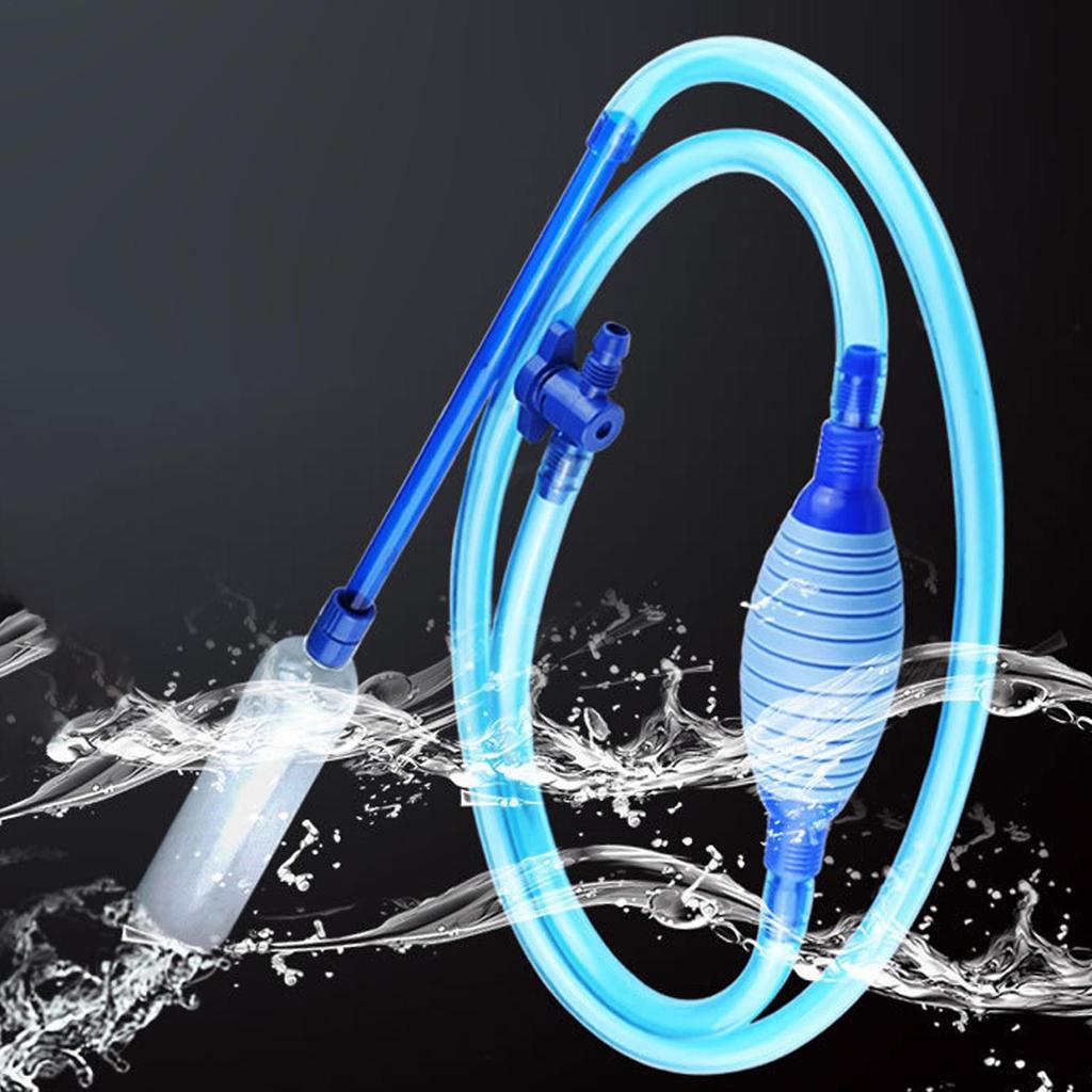 Aquarium Siphon Fish Tank Syphon Vacuum Gravel Water Filter Cleaner Pump Manual Cleaner Vacuum Cleaning Tools Accessories