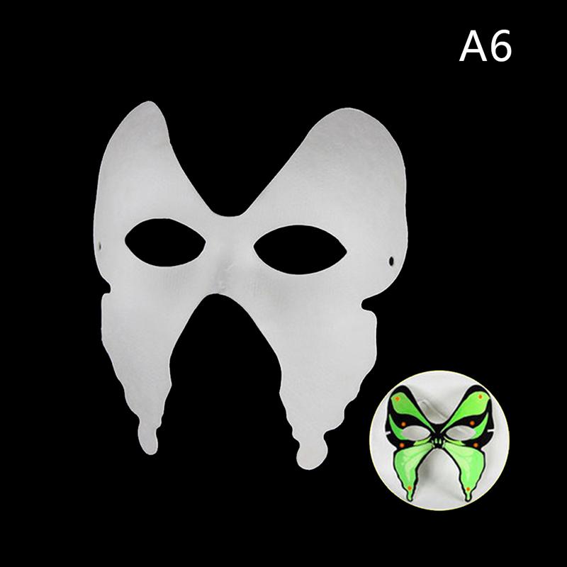 Anime Foxes Mask Japanese Cosplay Rave Håndmalt Anime Demon Slayer Half Face Cat Masks Halloween Dress Up Festival rekvisita