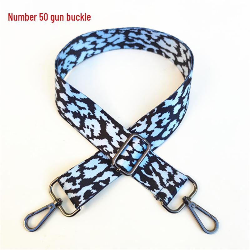 Colorful Ethnic Leopard Print Crossbody Bag Strap - Extended & Widened Replacement for Women's Shoulder Bags