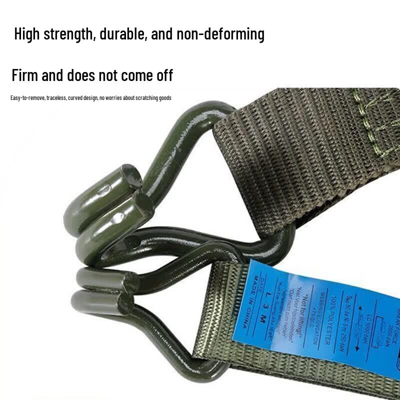Heavy-Duty Cargo Ratchet Tie Down Straps