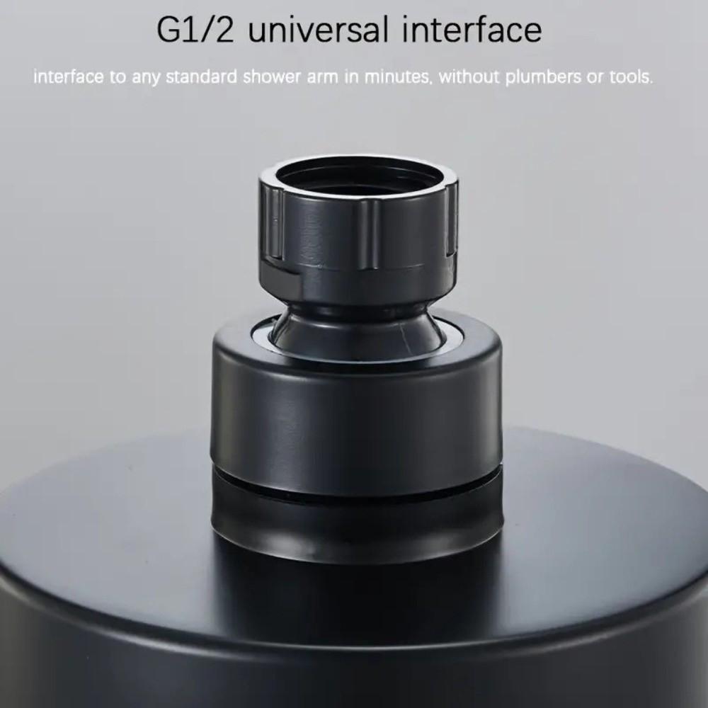 4 Inch Shower Faucet Wall Mounted Rotatable Shower Top Spray Water Saving Sprayer Rainfall Water Bathroom Hardware Accessories