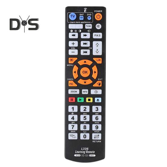 Universal Remote Control for TV CBL DVD SAT Battery Powered Advanced Smart Chipset Remote Control Replacement Parts Accessories