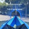 Portable Outdoor Thickened Anti-tip Double Hammock for Camping, Picnic, Courtyard, Balcony, and Home Use Swing