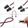 6x Hutclip Anti-Verlust Halterung Hutband Winddichte Clips für Outdoor-Camping