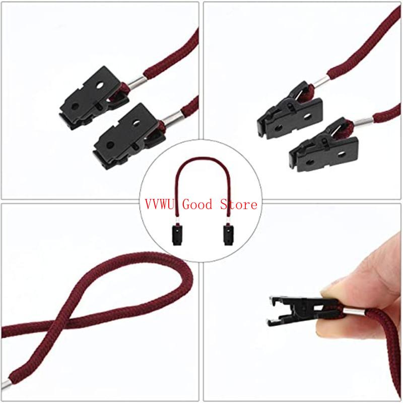 6x Hutclip Anti-Verlust Halterung Hutband Winddichte Clips für Outdoor-Camping