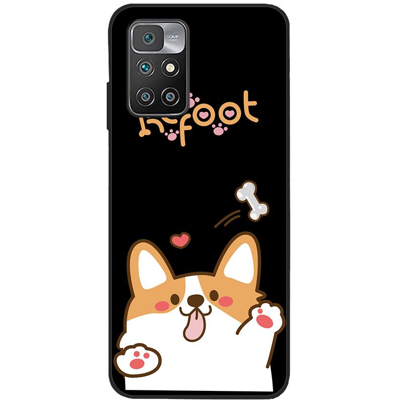 For Xiaomi Redmi 10 Case Silicone Soft TPU Back Cover For Xiaomi Redmi 10 Redmi10 Phone Cases Cute Painted Cover Shockproof Capa