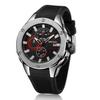 Megir Mode Sportuhren für Herren Quarz Armbanduhr Wasserdicht Herren Silikonarmband Chronograph Relogio Masculino 2053