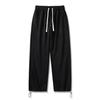 ACU Men's Gray Drawstring Sweatpants: Loose, Straight Leg, Versatile Casual for Spring & Autumn 2025