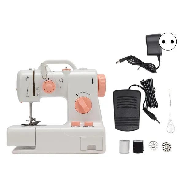 Sewing Machine,Electric Mini Sewing Machine ABS Compact with Handle Crafting Mending Machine
