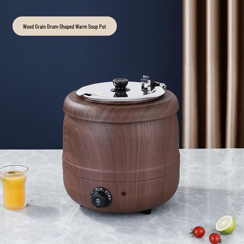 Commercial Electric Stainless Steel Soup Warmer