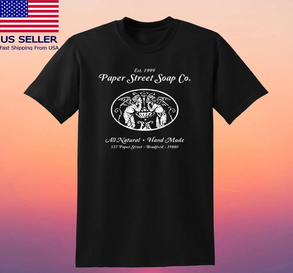 

Paper Street Soap Co. Fight Club Movie Men s Black Size S-5XL S